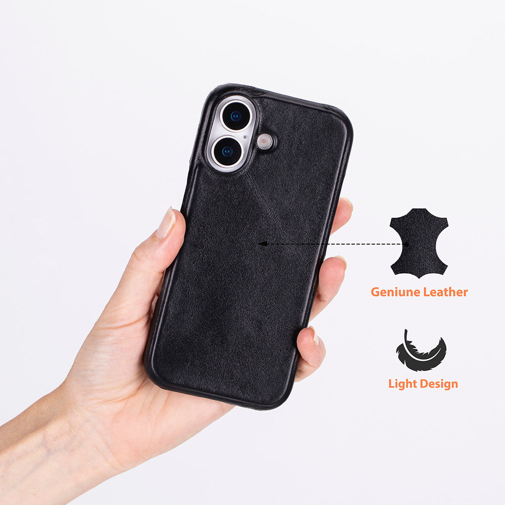 Ultimate Jacket Leather iPhone 17 Case - LuggageDesigners