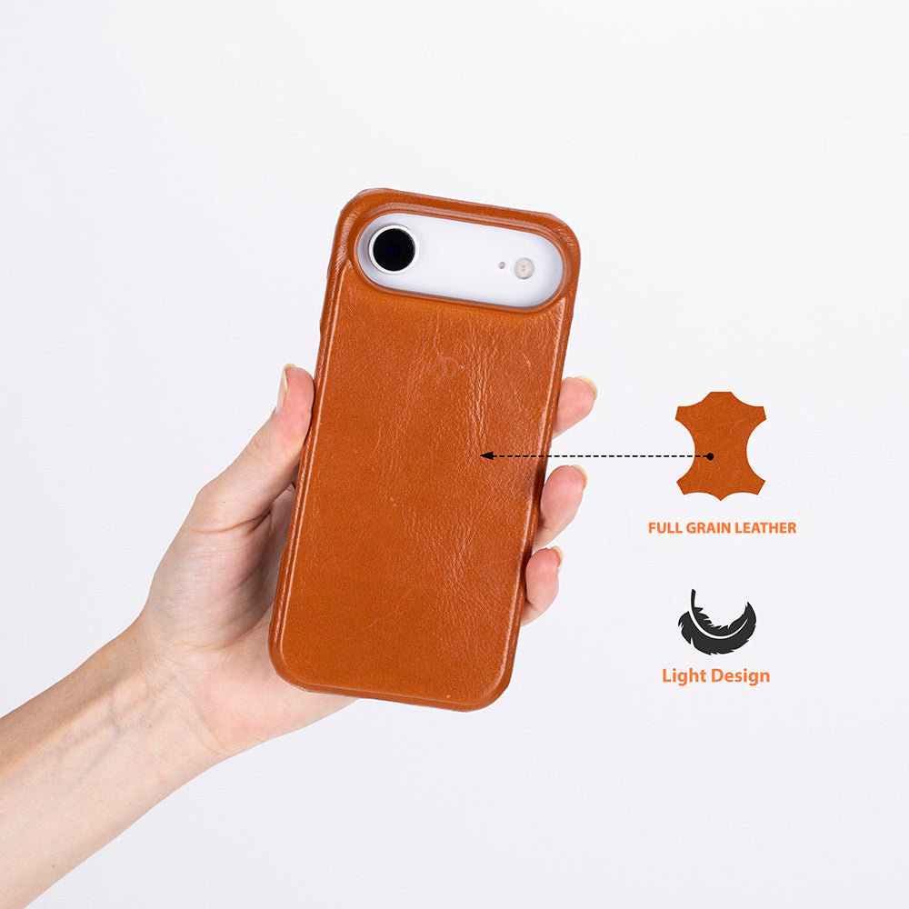 Ultimate Jacket Leather iPhone 17 Air Case - LuggageDesigners