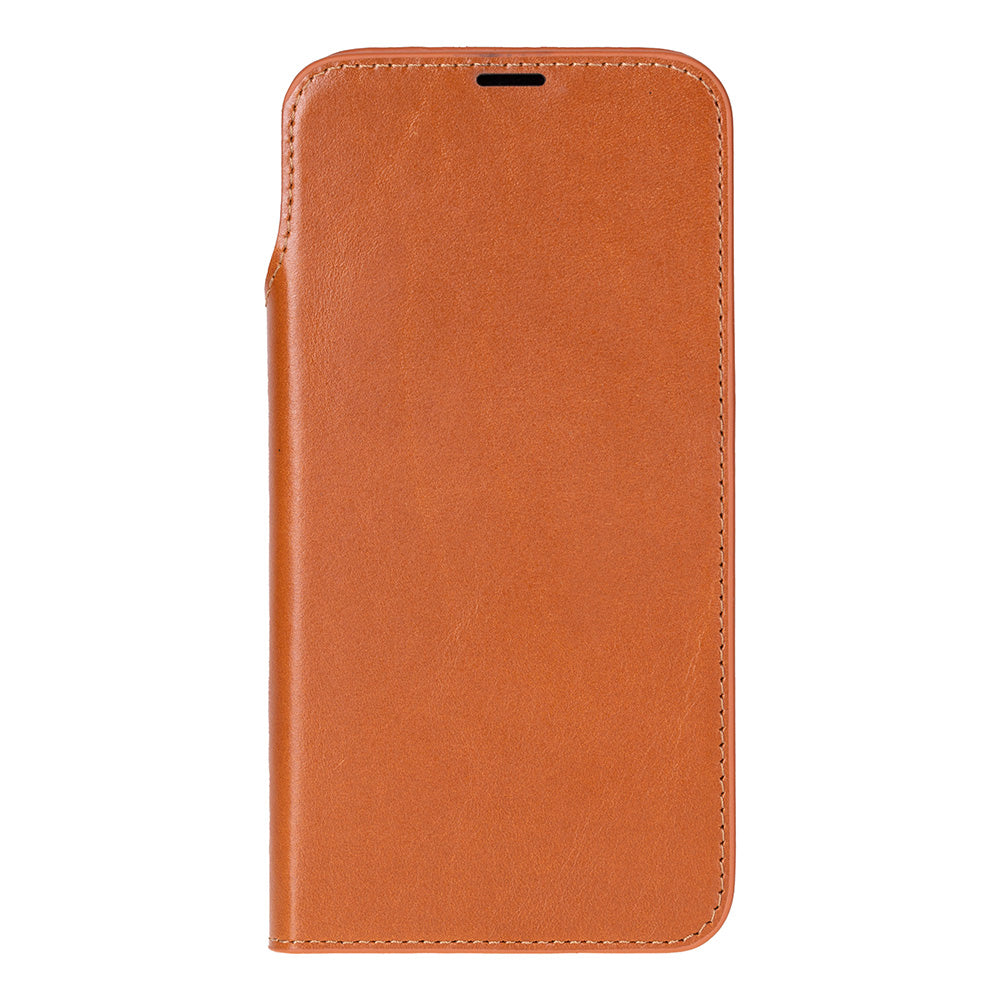 Sonat Leather iPhone 17 Pro Max Folio Case - LuggageDesigners