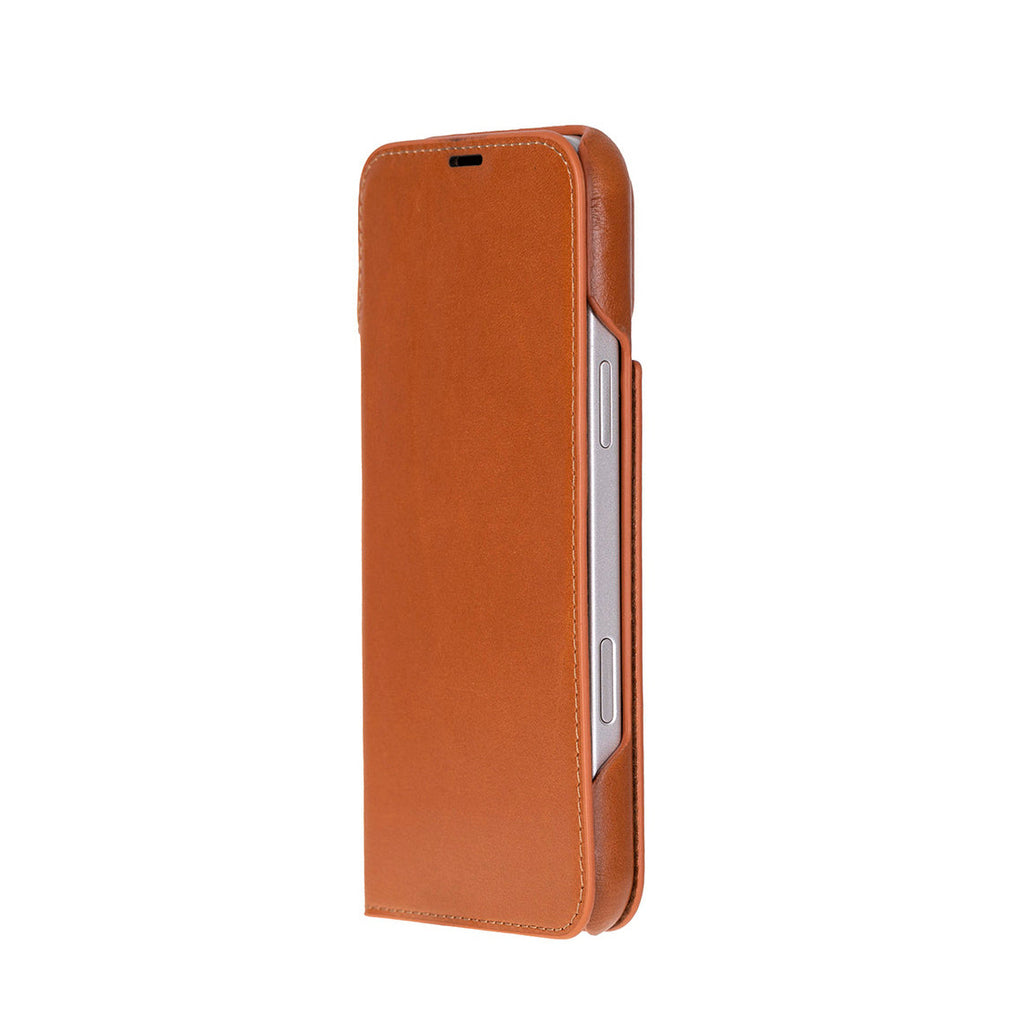 Sonat Leather iPhone 17 Pro Folio Case - LuggageDesigners