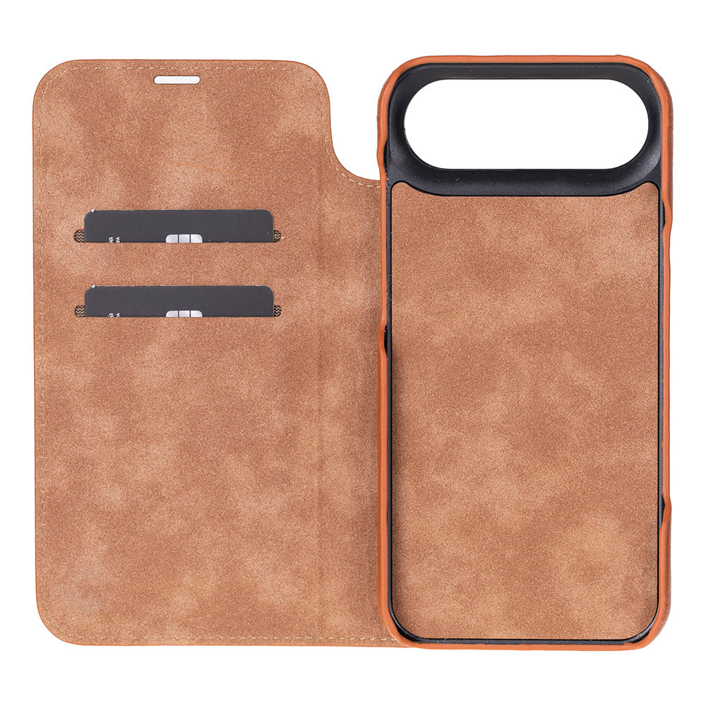 Sonat Leather iPhone 17 Air Folio Case Mizuri Leather