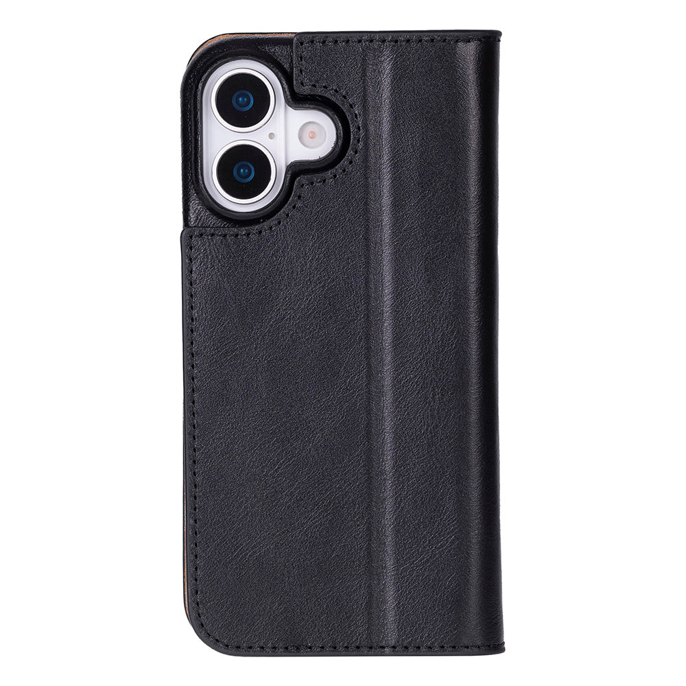 Sonat Leather iPhone 17 Folio Case - LuggageDesigners