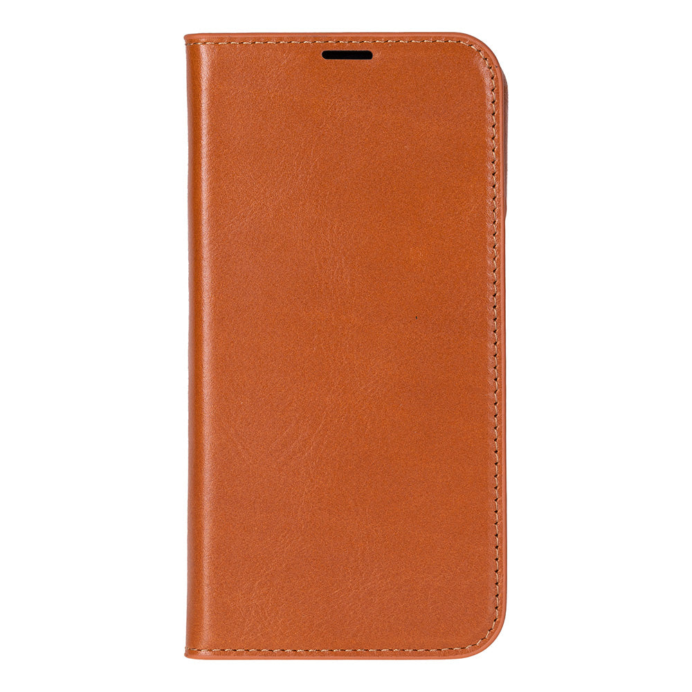 Sonat Leather iPhone 17 Folio Case - LuggageDesigners