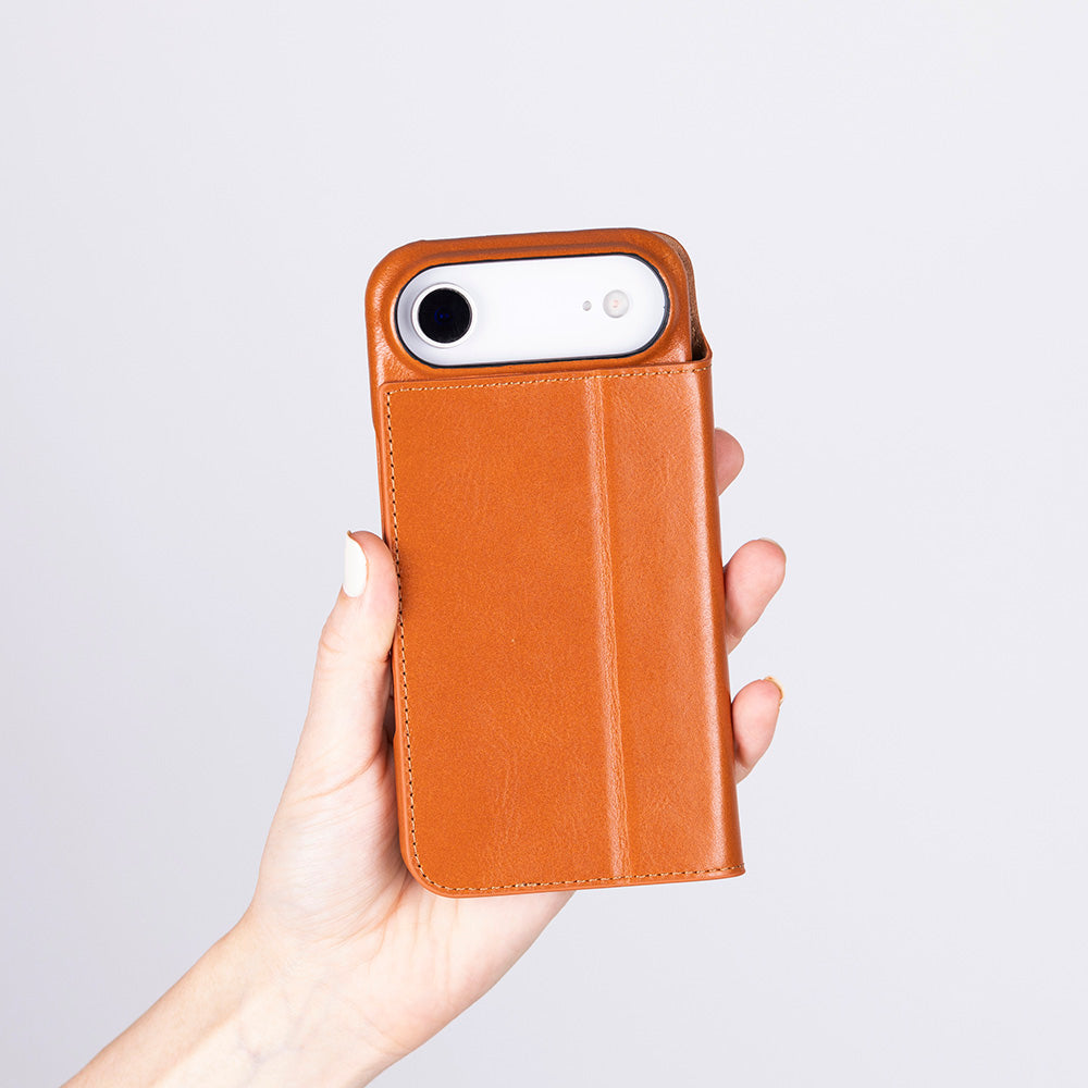 Sonat Leather iPhone 17 Air Folio Case Mizuri Leather