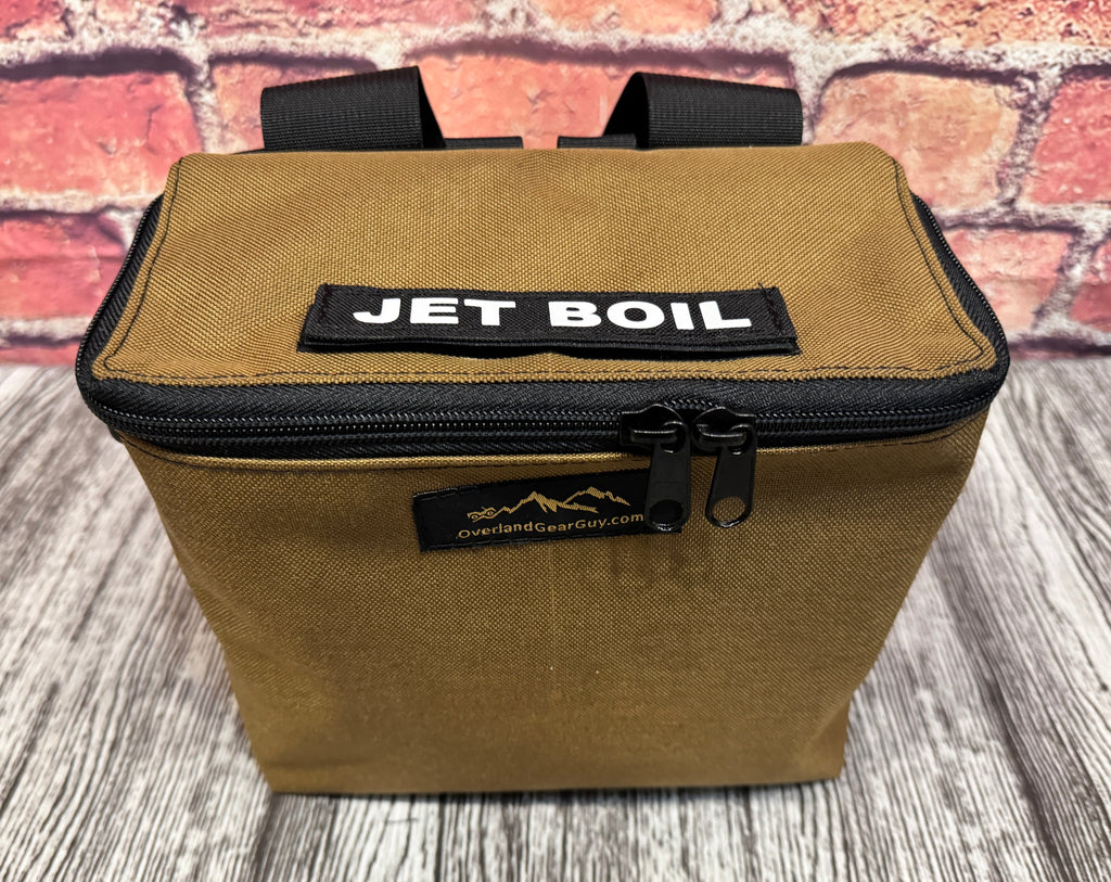 MOLLE JetBoil Pouch Dual Propane Bottle Pouch Overland Gear Guy