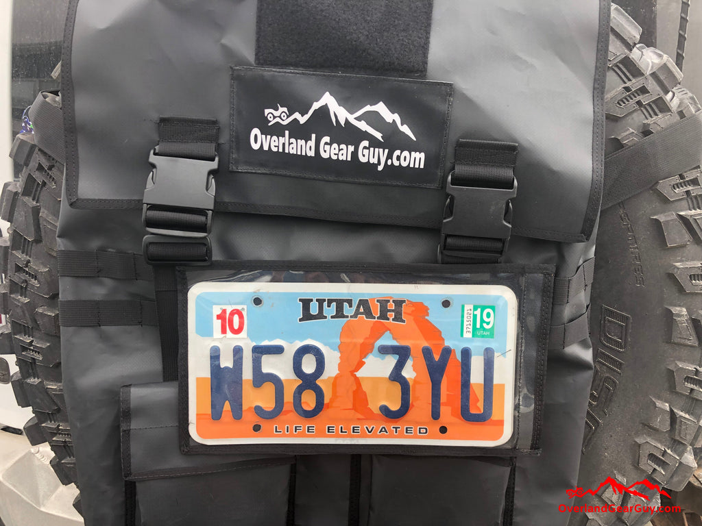 MOLLE License Plate Holder Overland Gear Guy