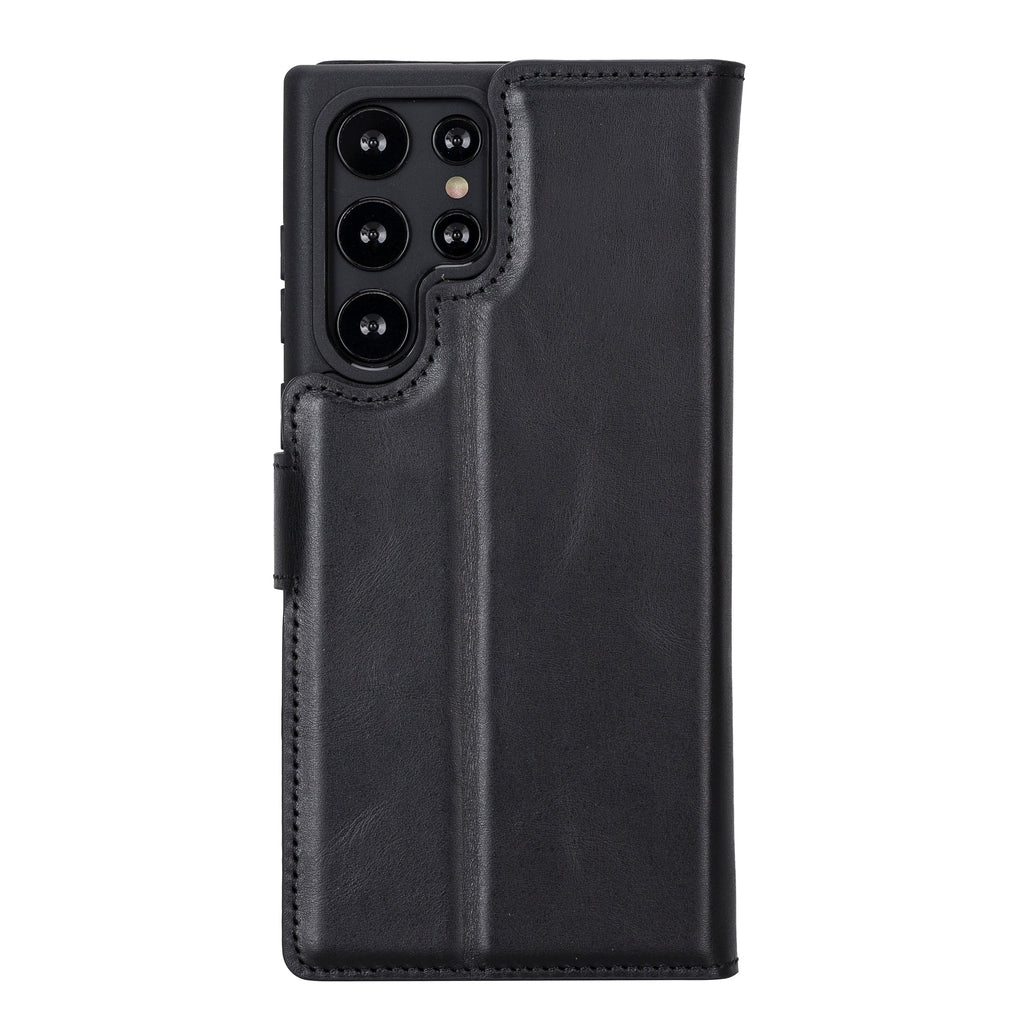 Magic Samsung Galaxy S22 Leather Detachable Wallet Case Mizuri Leather
