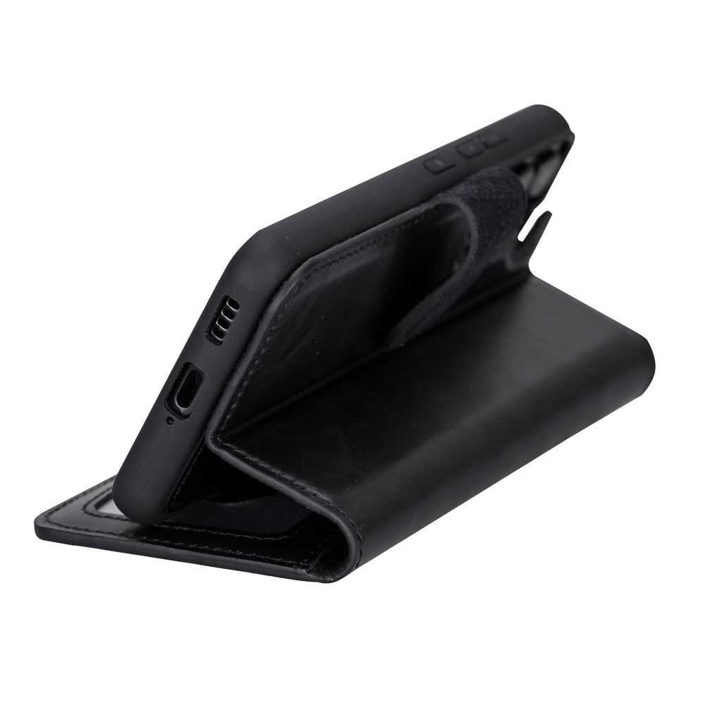 Magic Samsung Galaxy S22 Leather Detachable Wallet Case Mizuri Leather