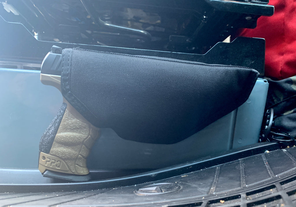 Magnetic Gun Holster Medium - Large frame semi autos Overland Gear Guy