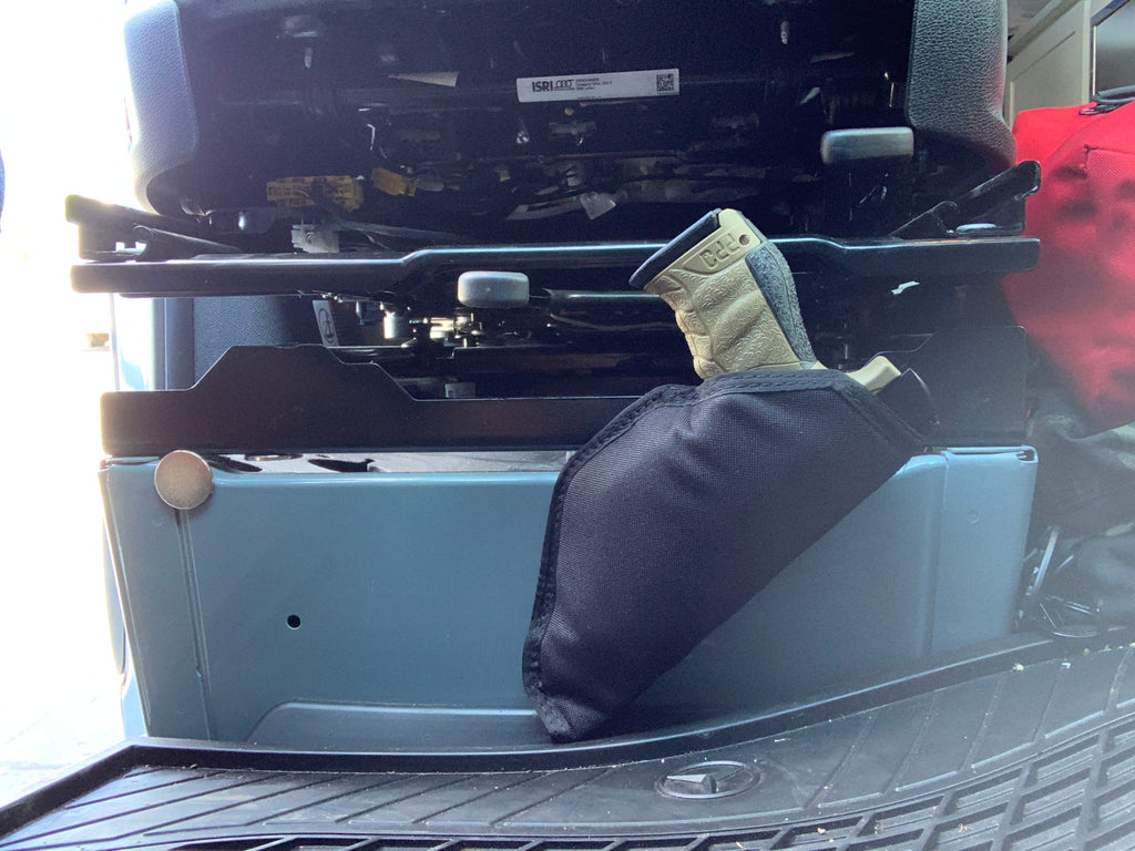 Magnetic Gun Holster Medium - Large frame semi autos Overland Gear Guy