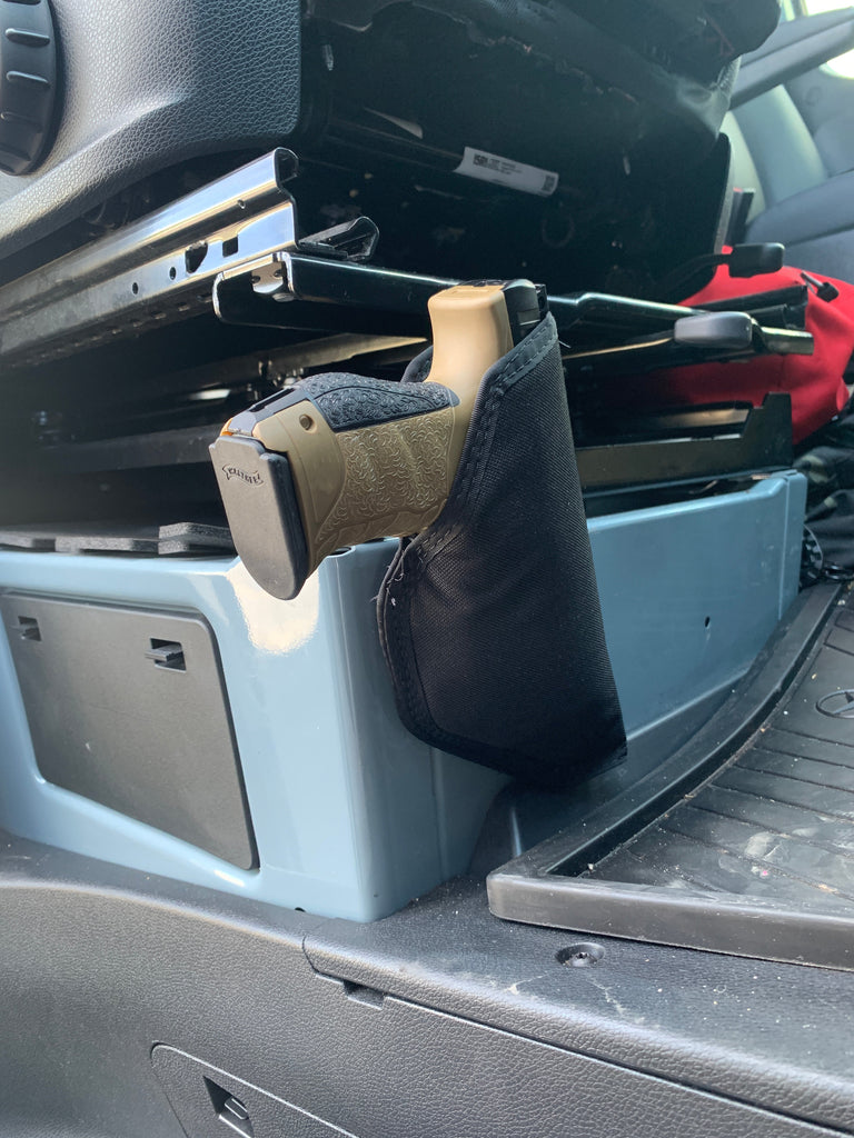 Magnetic Gun Holster Medium - Large frame semi autos Overland Gear Guy