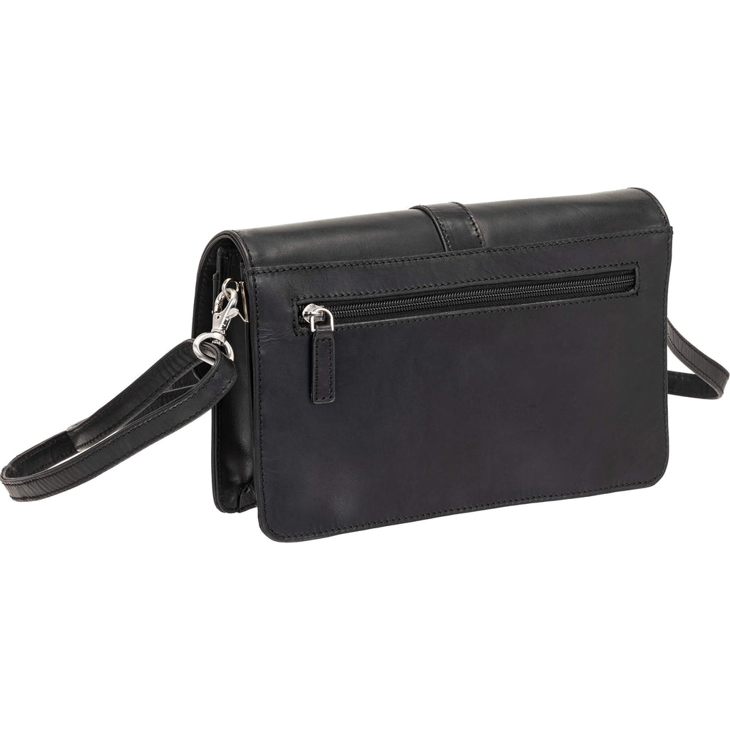 Mancini Large Unisex Bag with Zippered Rear Organizer (Copy) Mancini