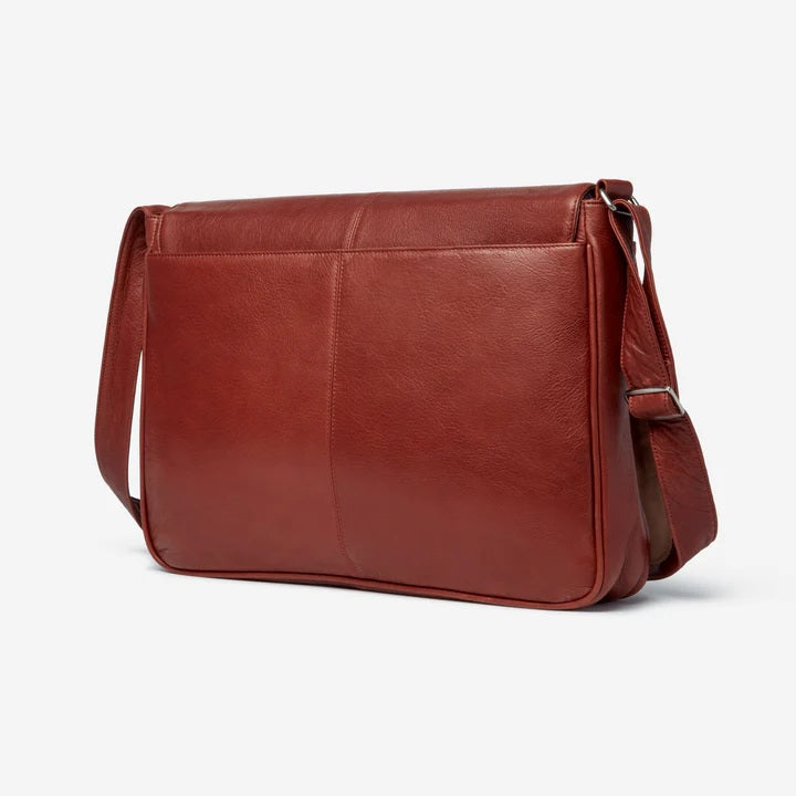 Osgoode Marley Cashmere Leather Messenger Bag Osgoode Marley