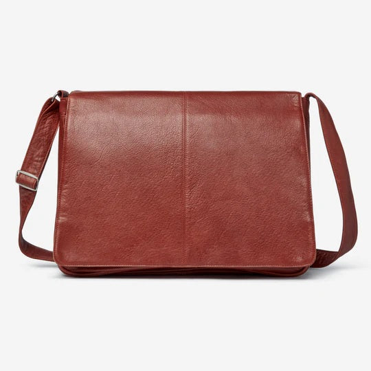 Osgoode Marley Cashmere Leather Messenger Bag Osgoode Marley