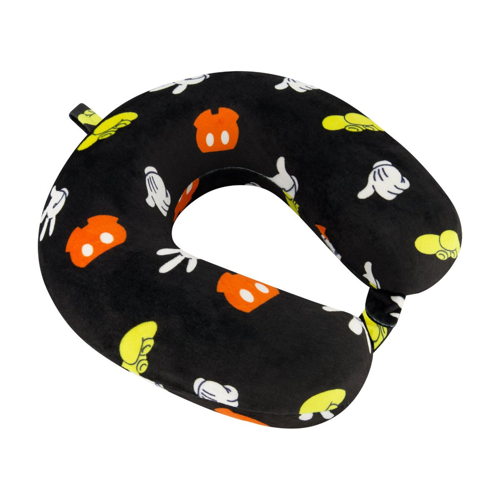 Disney Mickey Mouse All-over Icons Memory Foam Travel pillow Ful Luggage