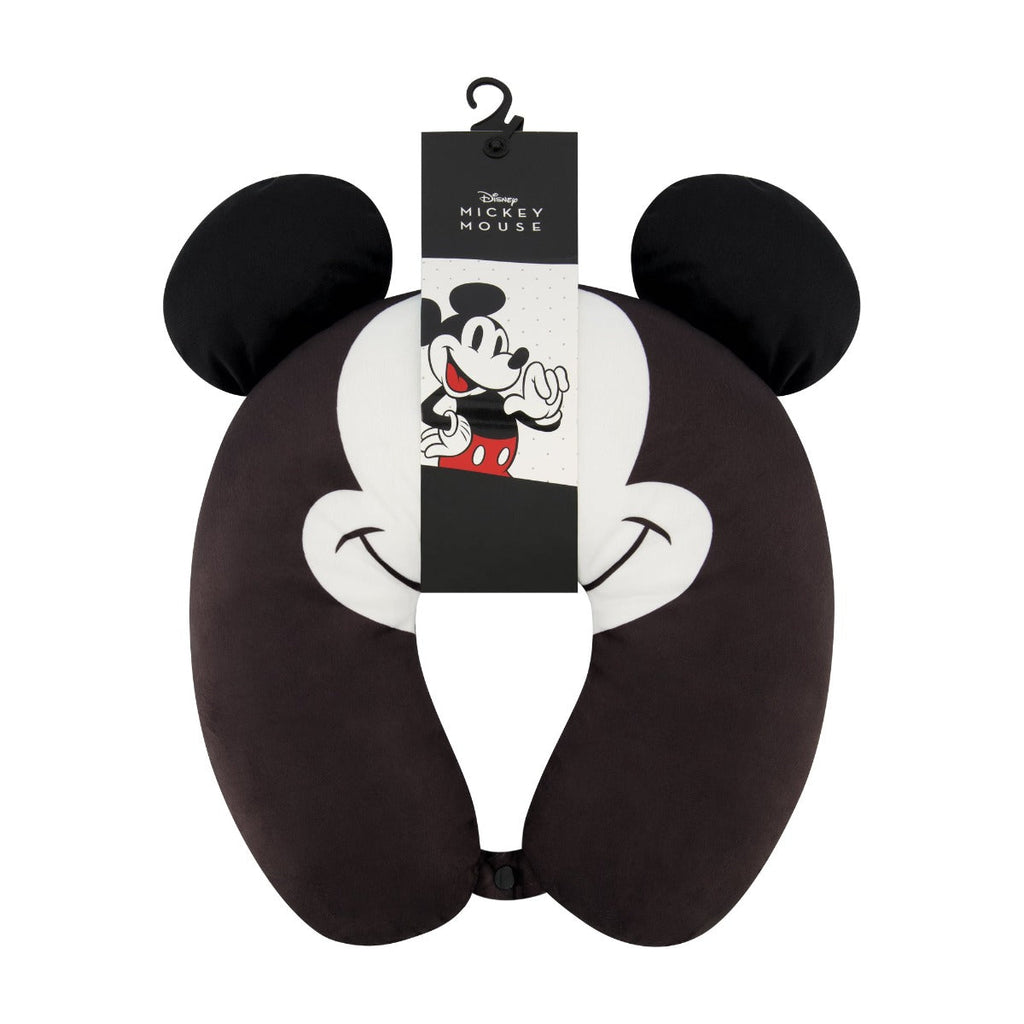 Disney 3D Ears Classic Mickey Mouse Travel Neck Pillow Ful Luggage