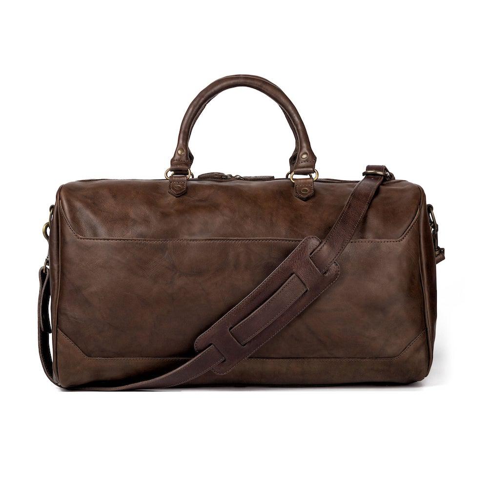 Benjamin Leather Duffle Bag Mission Mercantile Leather Goods