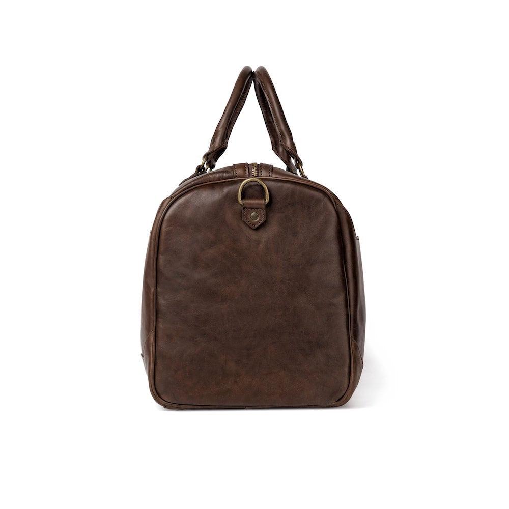 Benjamin Leather Duffle Bag Mission Mercantile Leather Goods