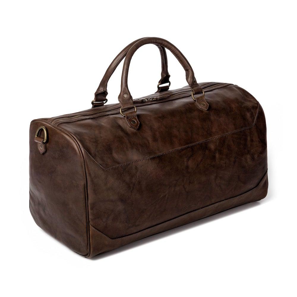 Benjamin Leather Duffle Bag Mission Mercantile Leather Goods