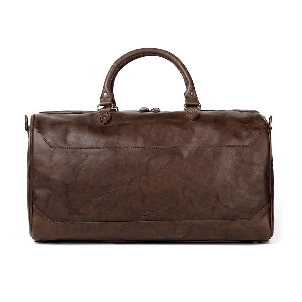 Benjamin Leather Duffle Bag Mission Mercantile Leather Goods