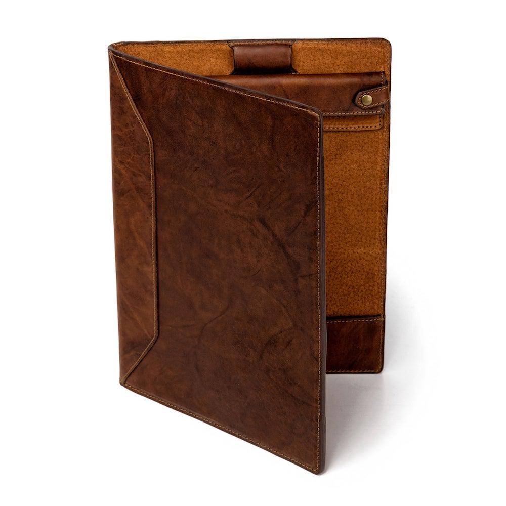 Benjamin Leather Padfolio Mission Mercantile Leather Goods