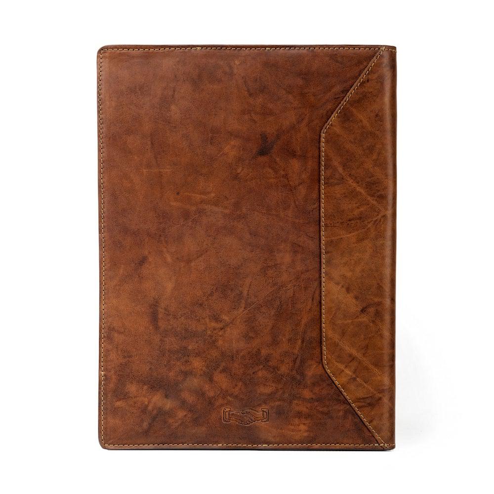 Benjamin Leather Padfolio Mission Mercantile Leather Goods