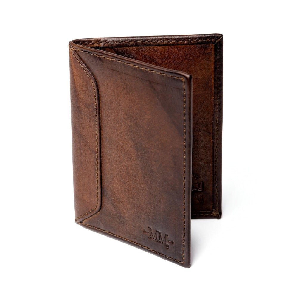 Benjamin Leather Passport Wallet Mission Mercantile Leather Goods