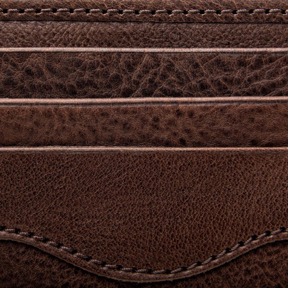 Campaign Leather Bifold Wallet Mission Mercantile Leather Goods