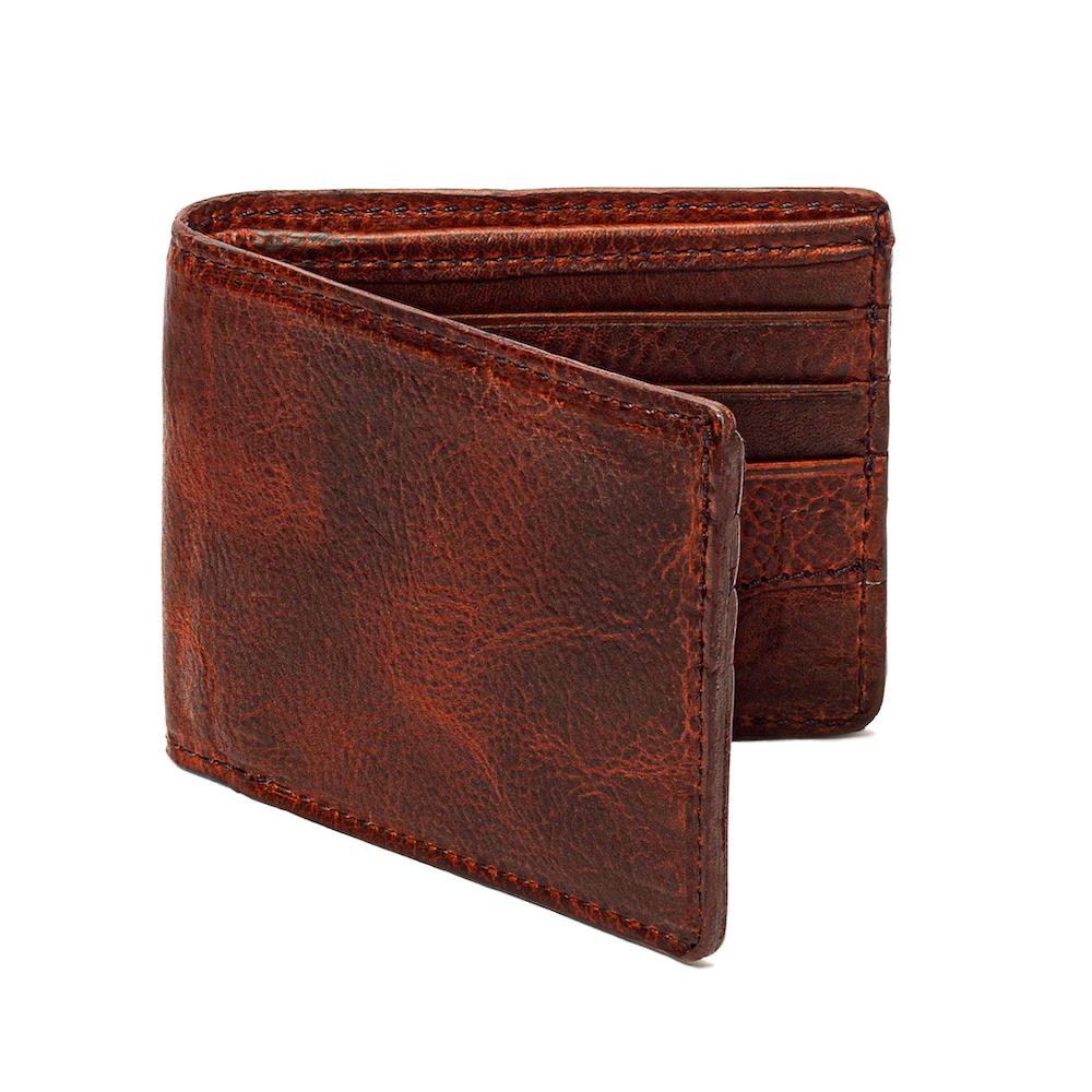 Campaign Leather Bifold Wallet Mission Mercantile Leather Goods