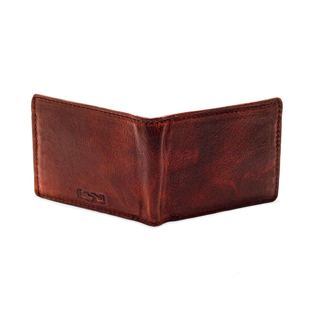 Campaign Leather Bifold Wallet Mission Mercantile Leather Goods