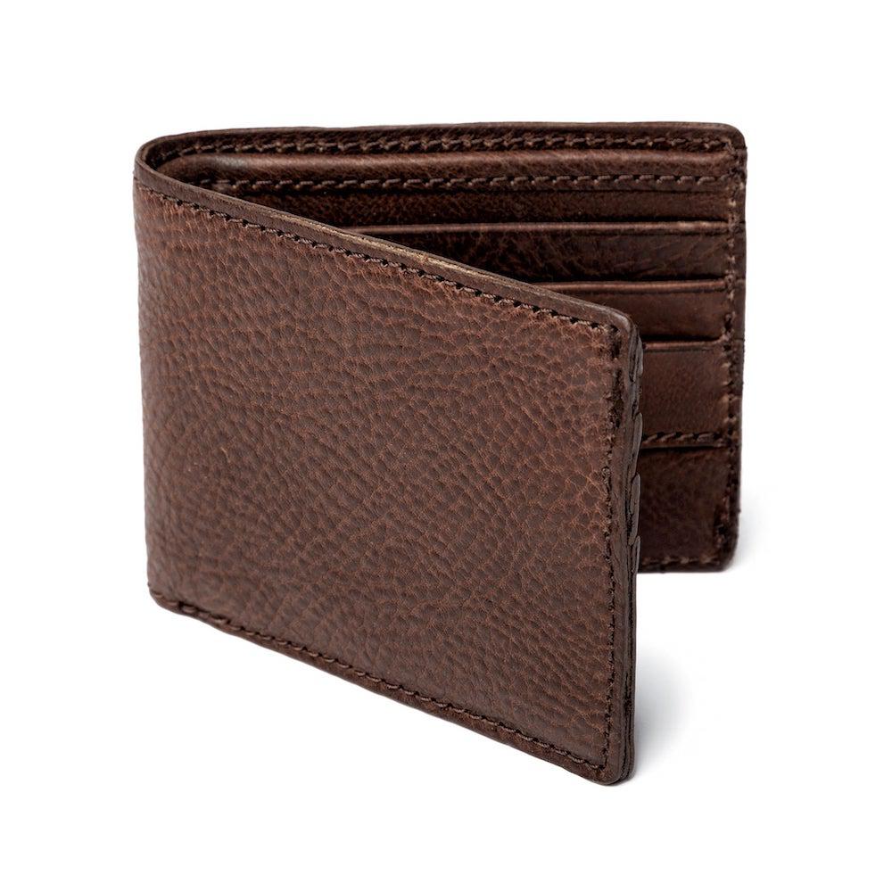 Campaign Leather Bifold Wallet Mission Mercantile Leather Goods