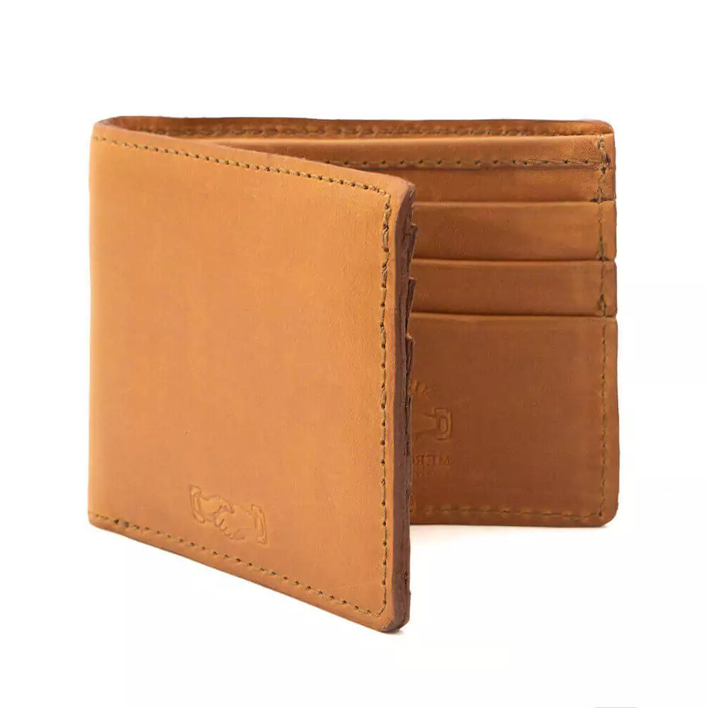 Campaign Leather Bifold Wallet Mission Mercantile Leather Goods
