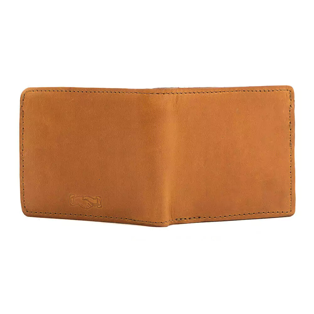 Campaign Leather Bifold Wallet Mission Mercantile Leather Goods