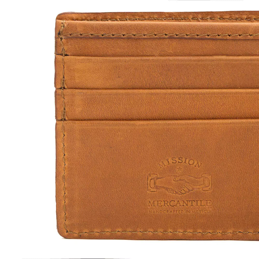 Campaign Leather Bifold Wallet Mission Mercantile Leather Goods