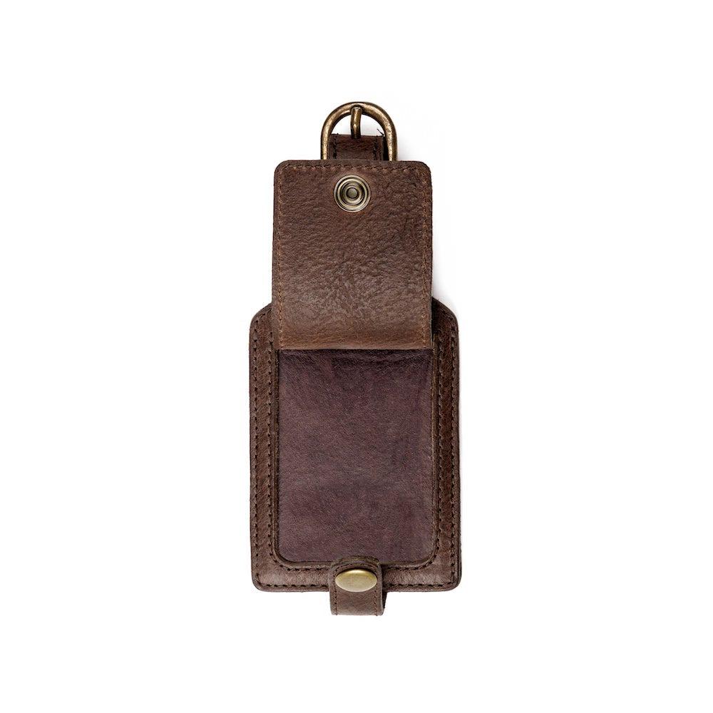 Campaign Leather Luggage Tag Mission Mercantile Leather Goods