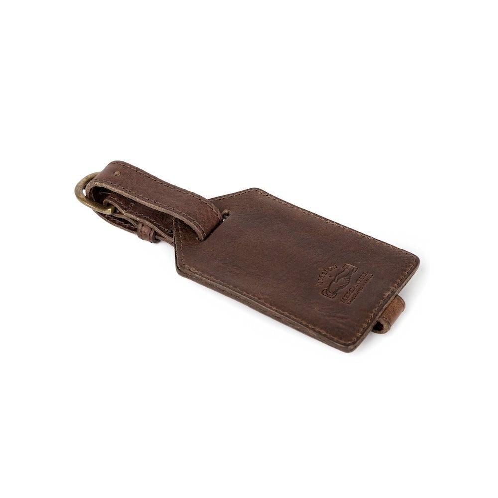 Campaign Leather Luggage Tag Mission Mercantile Leather Goods