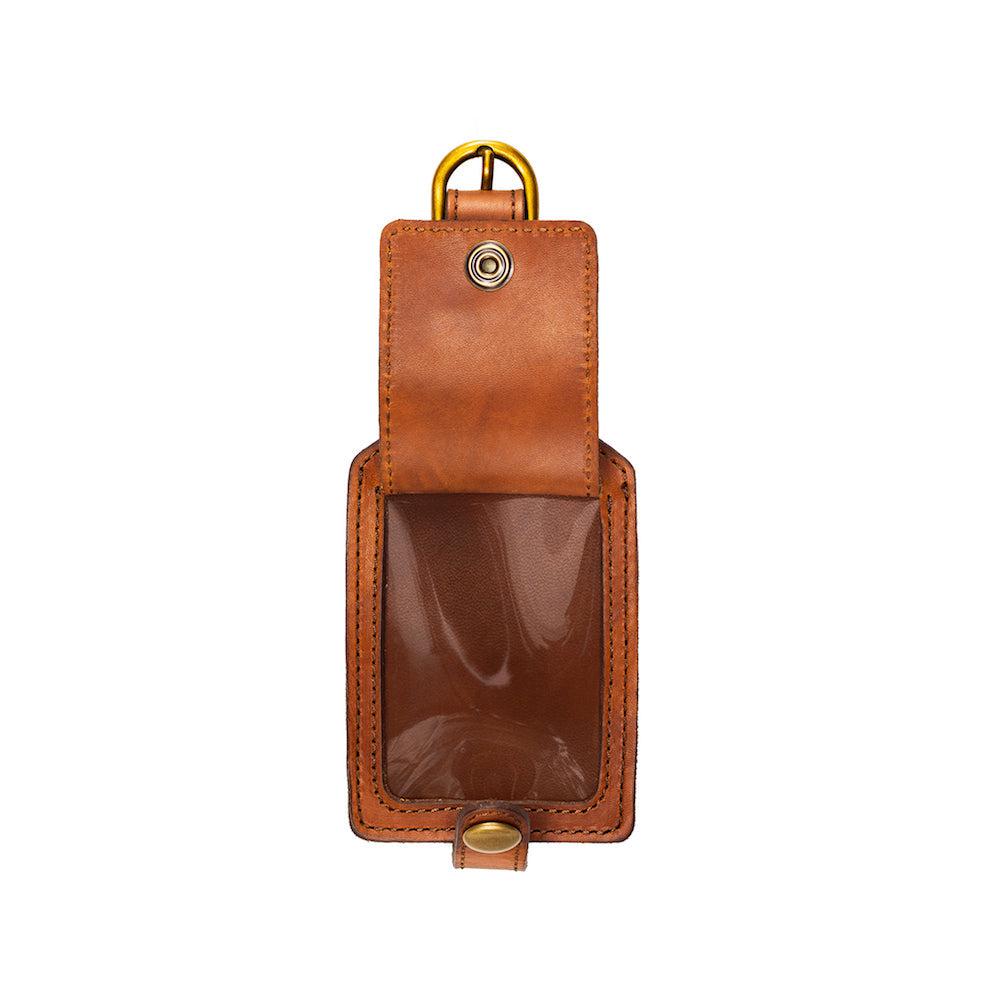Campaign Leather Luggage Tag Mission Mercantile Leather Goods