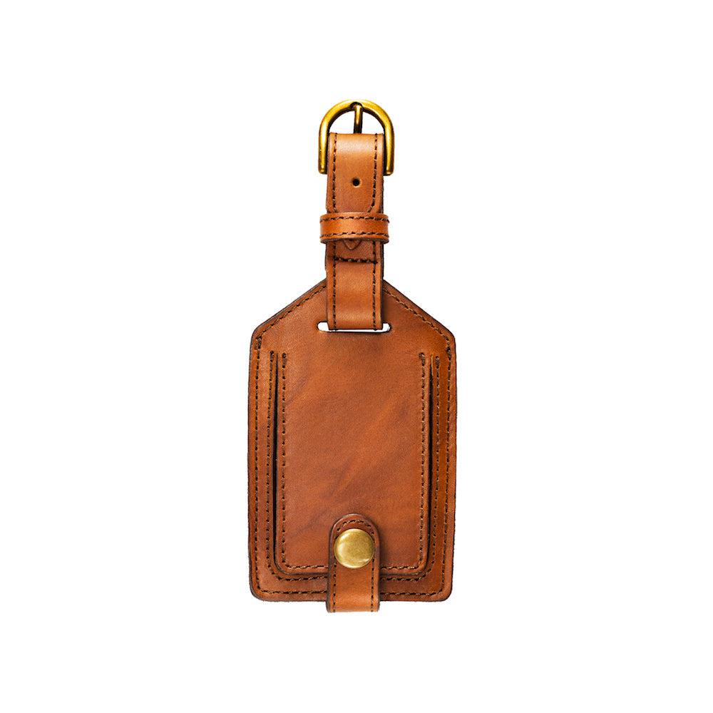 Campaign Leather Luggage Tag Mission Mercantile Leather Goods