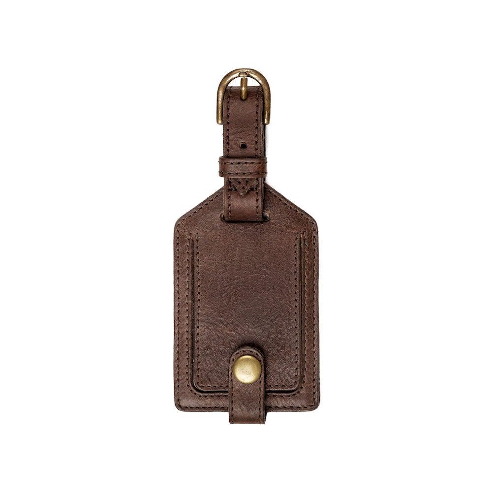 Campaign Leather Luggage Tag Mission Mercantile Leather Goods