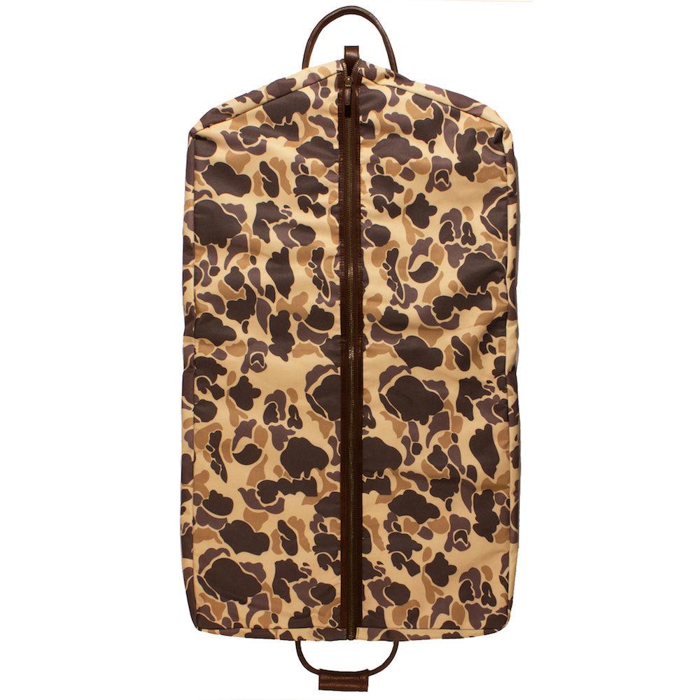 Campaign Waxed Canvas Garment Bag Mission Mercantile Leather Goods