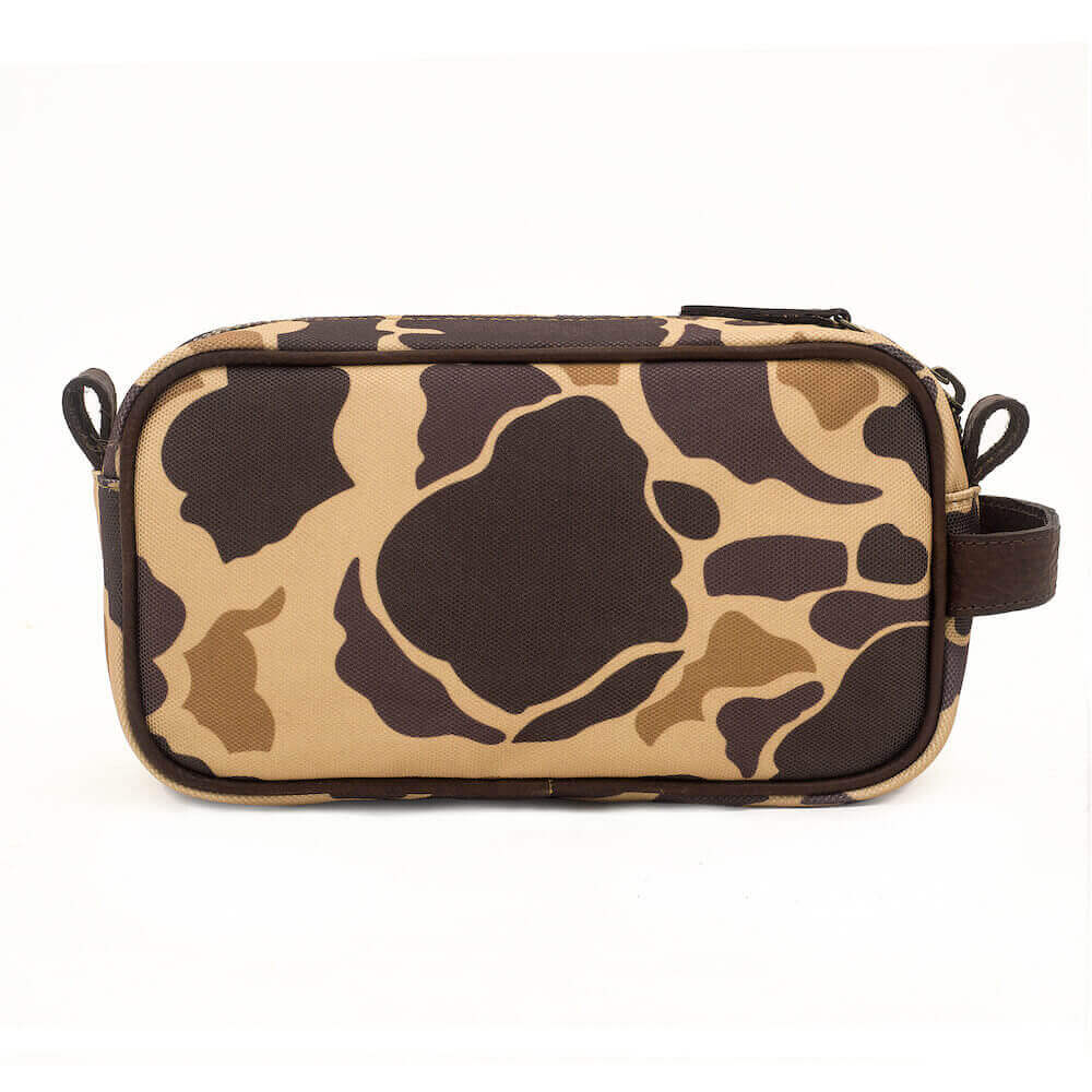 Campaign Waxed Canvas Toiletry Shave Kit Mission Mercantile Leather Goods