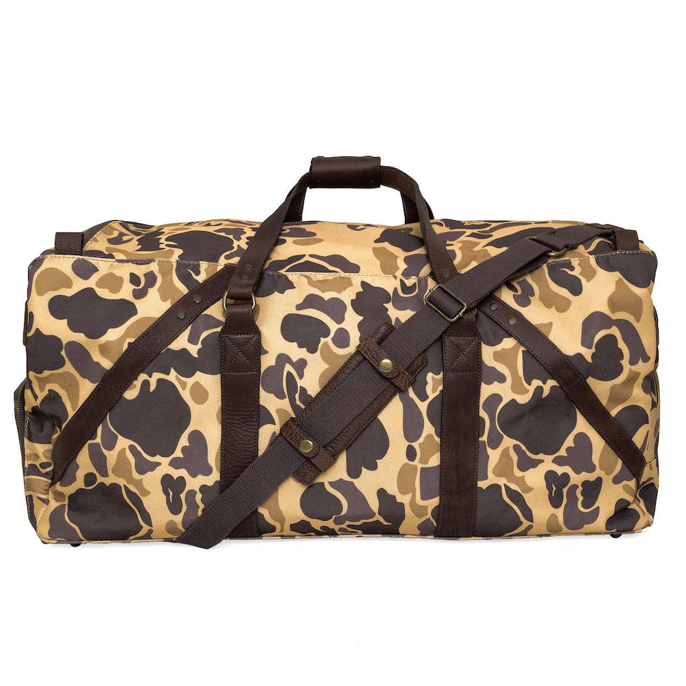 Campaign Waxed Canvas X-Large Duffle Bag Mission Mercantile Leather Goods