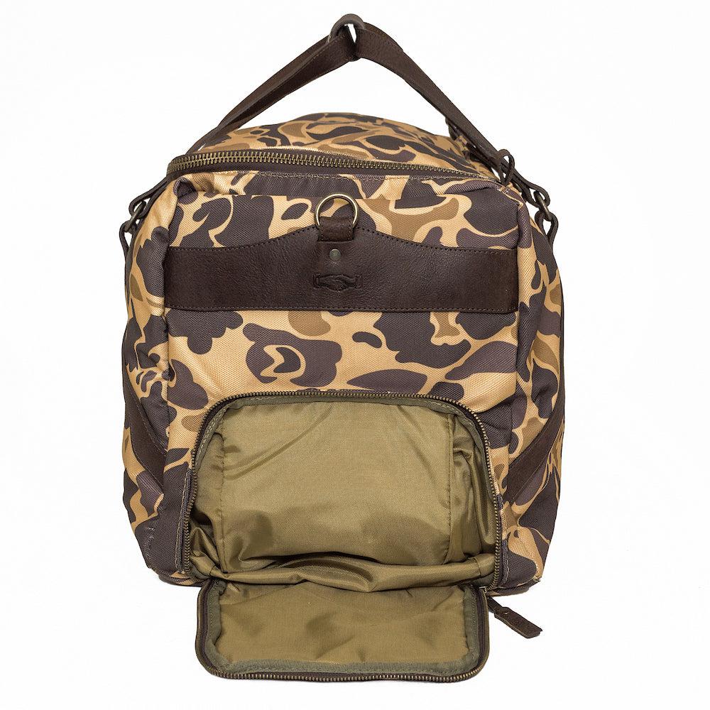 Campaign Waxed Canvas X-Large Duffle Bag Mission Mercantile Leather Goods