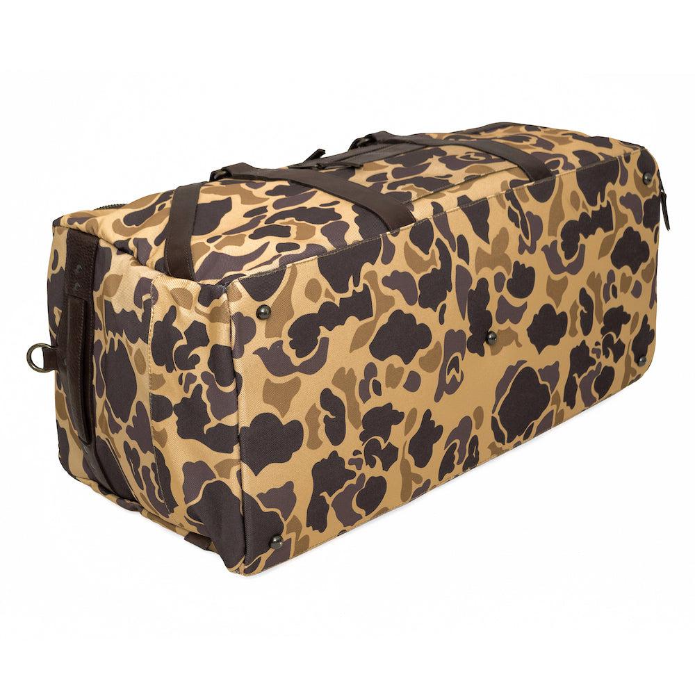 Campaign Waxed Canvas X-Large Duffle Bag Mission Mercantile Leather Goods