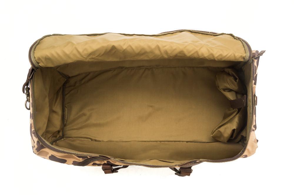 Campaign Waxed Canvas X-Large Duffle Bag Mission Mercantile Leather Goods