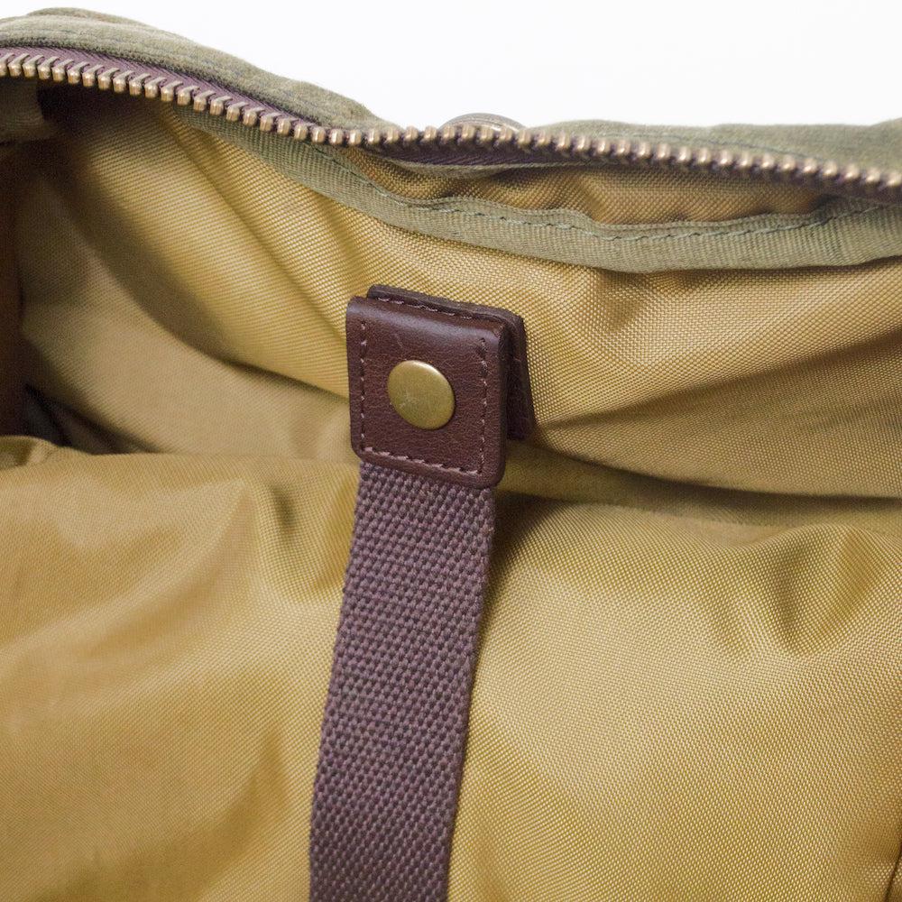 Campaign Waxed Canvas X-Large Duffle Bag Mission Mercantile Leather Goods