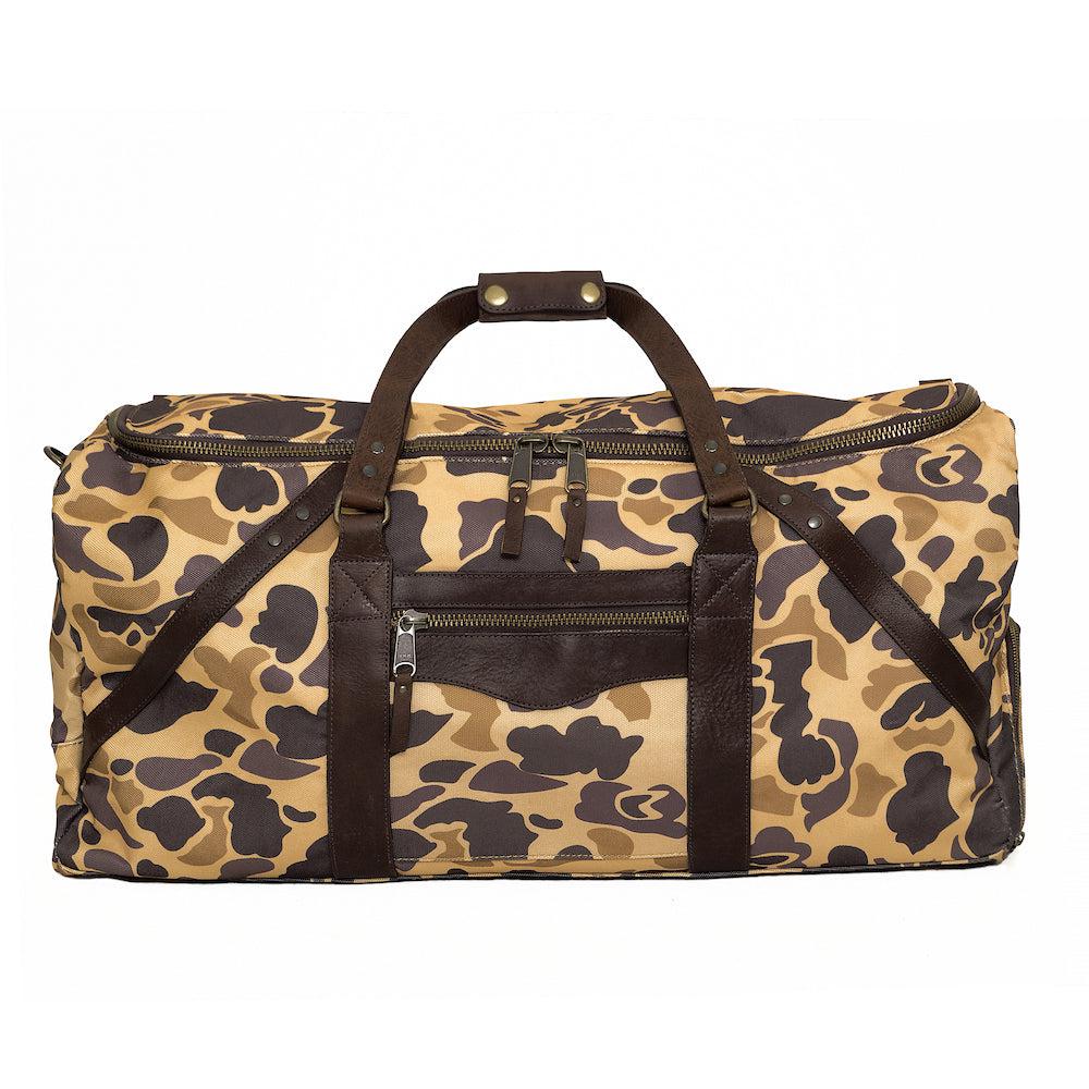Campaign Waxed Canvas X-Large Duffle Bag Mission Mercantile Leather Goods