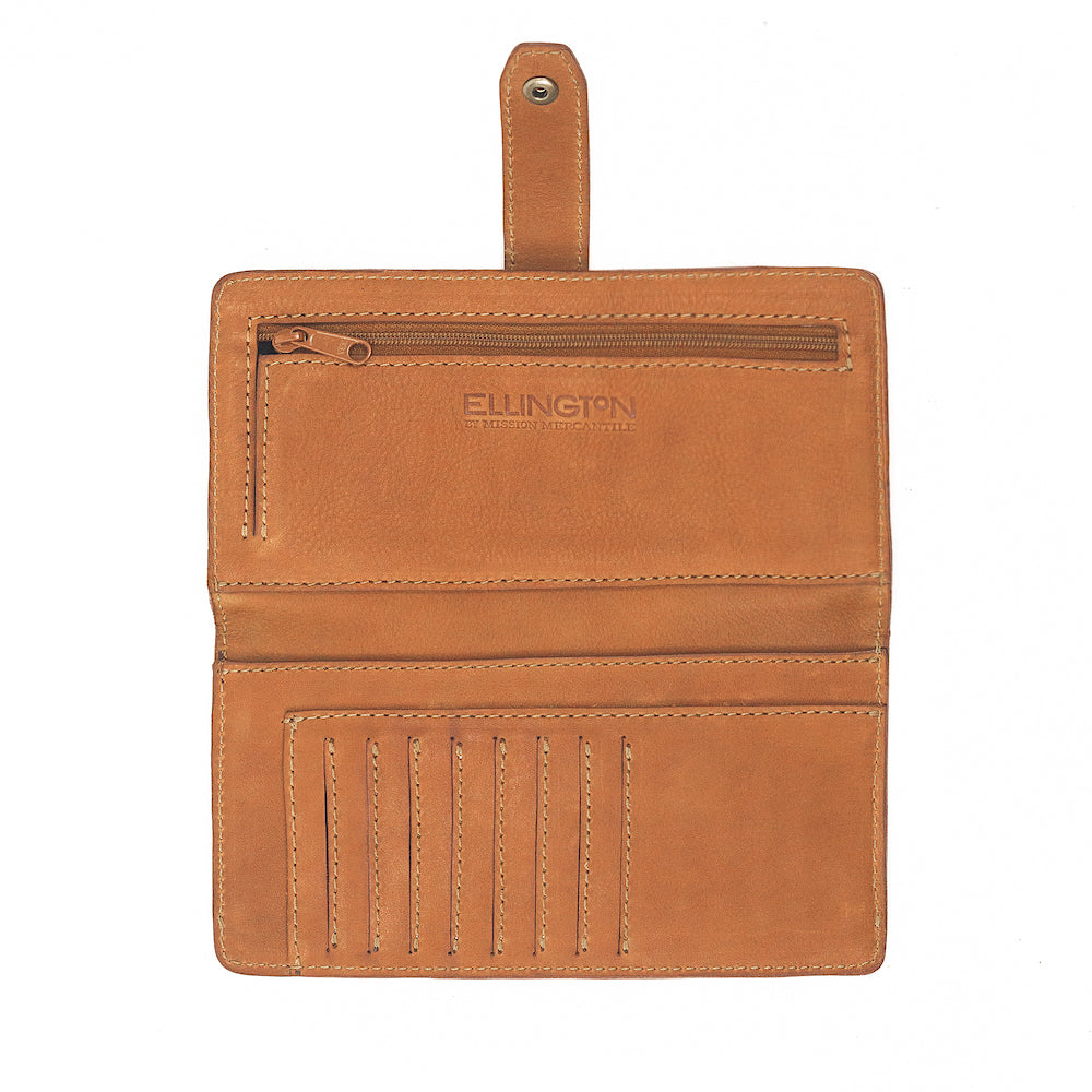 Eleanor Leather Wallet Mission Mercantile Leather Goods
