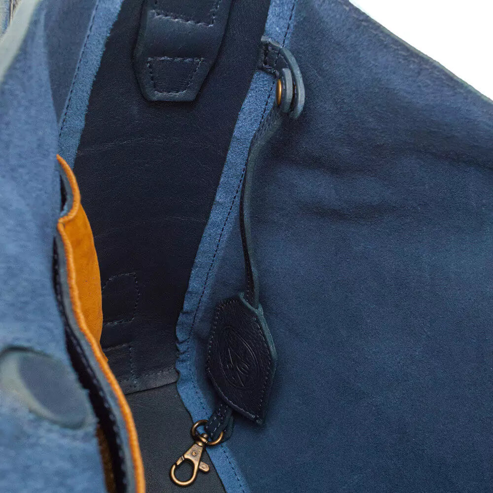 Ellington Leather Hobo w/ Zippered Pouch Mission Mercantile Leather Goods