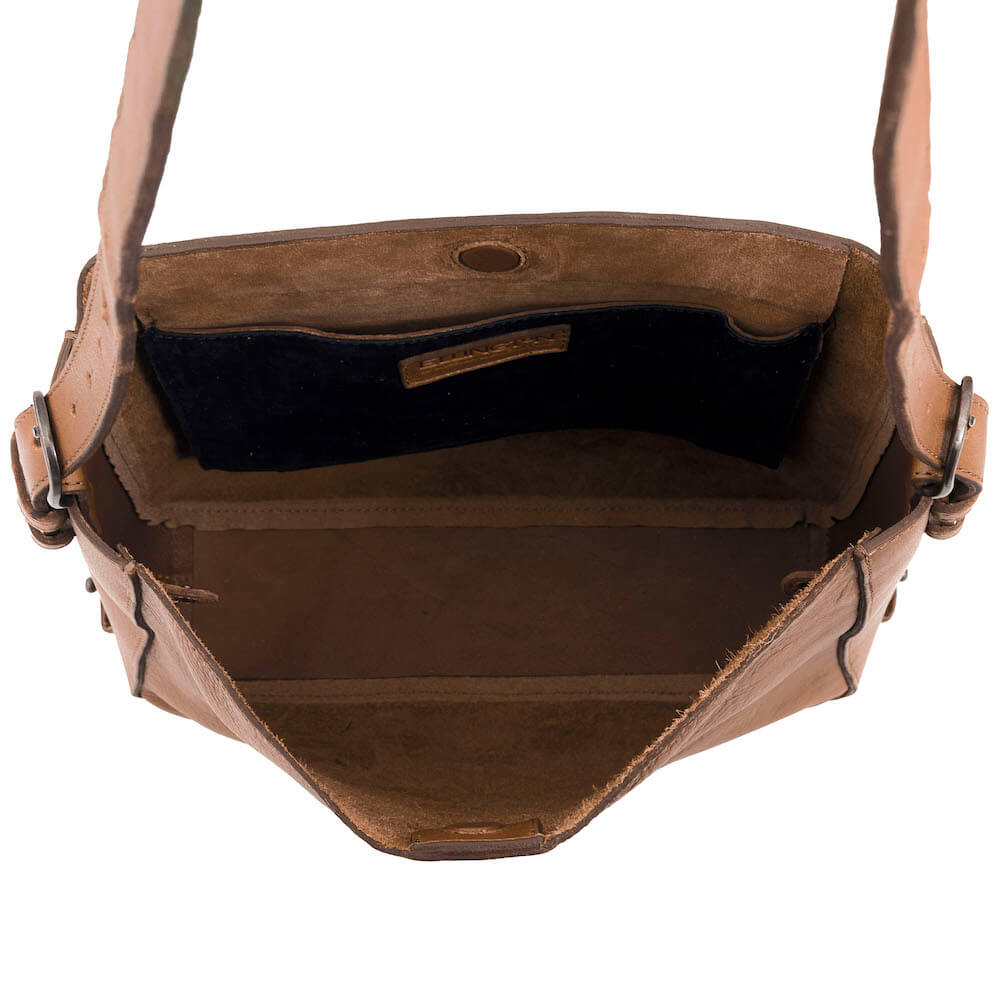 Ellington Leather Hobo w/ Zippered Pouch Mission Mercantile Leather Goods